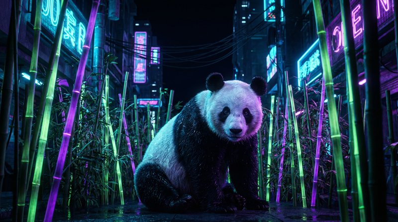 玩物社区熊猫写真视频