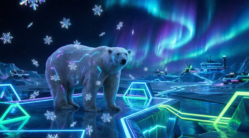 玩物社区北极熊视频